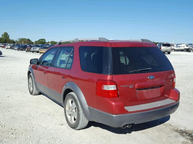 1FMZK05145GA36819 - 2005 FORD FREESTYLE RED photo 3