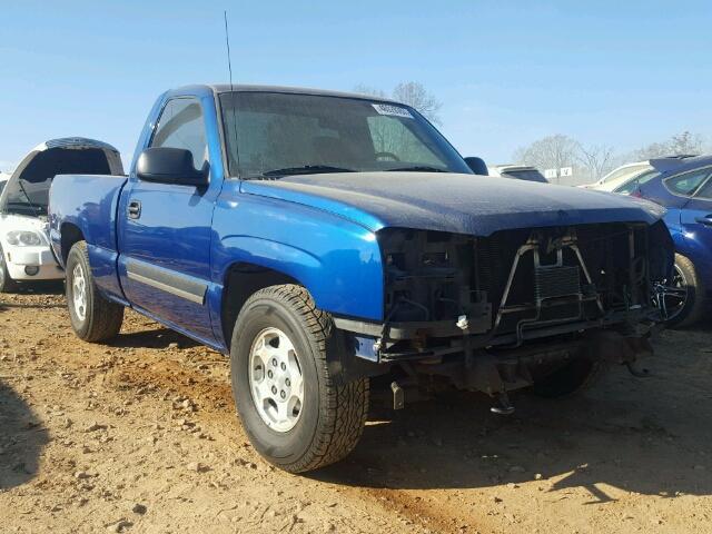 1GCEC14T13Z179205 - 2003 CHEVROLET SILVERADO BLUE photo 1