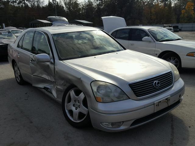 JTHBN30F120086775 - 2002 LEXUS LS 430 SILVER photo 1