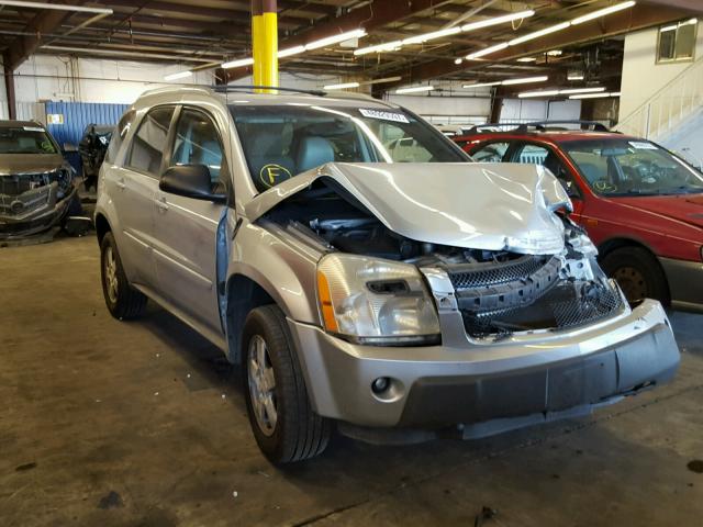 2CNDL73F756148478 - 2005 CHEVROLET EQUINOX LT SILVER photo 1