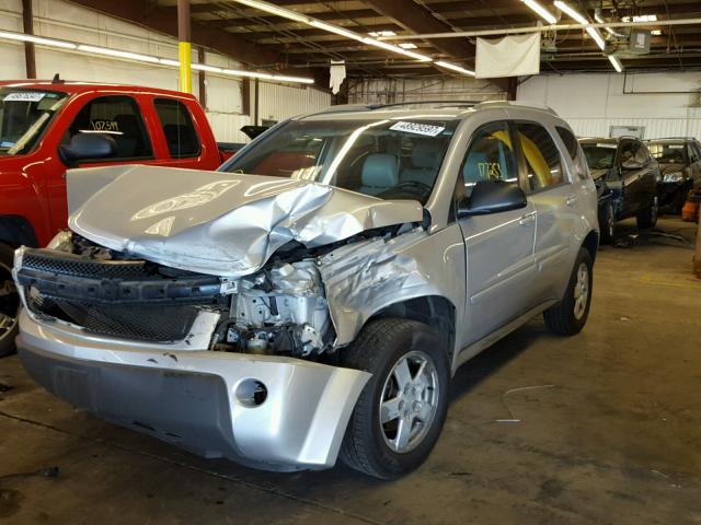 2CNDL73F756148478 - 2005 CHEVROLET EQUINOX LT SILVER photo 2