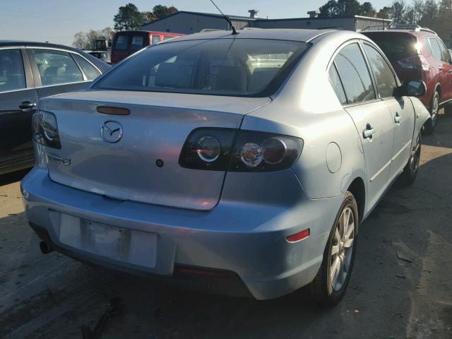 JM1BK12F371645420 - 2007 MAZDA 3 I BLUE photo 4