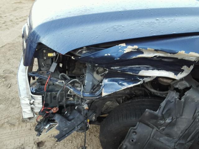 JTEGD21AX50130490 - 2005 TOYOTA HIGHLANDER BLUE photo 9