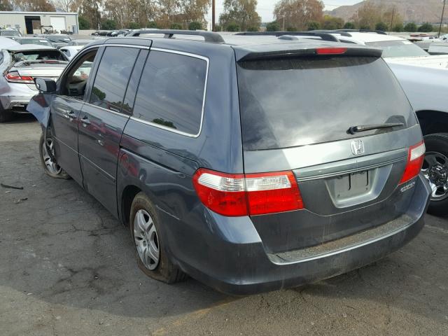 5FNRL38755B014227 - 2005 HONDA ODYSSEY EX GREEN photo 3