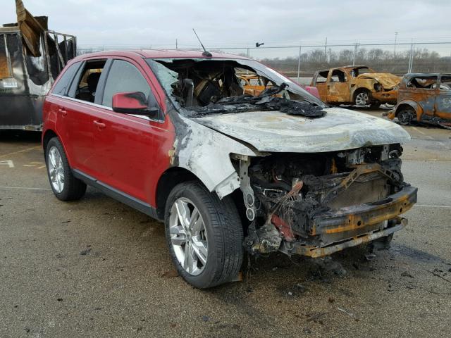 2FMDK4KC4BBA69717 - 2011 FORD EDGE LIMIT RED photo 1