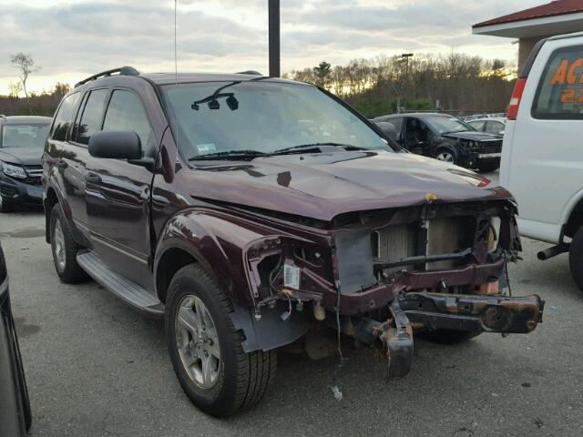 1D4HB58D24F219761 - 2004 DODGE DURANGO LI PURPLE photo 1