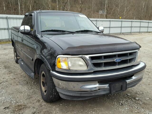 1FTEX17L7VNC54189 - 1997 FORD F150 BLACK photo 1