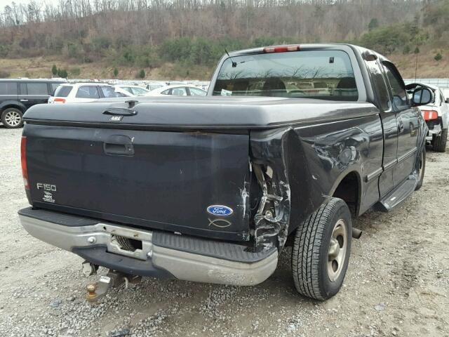 1FTEX17L7VNC54189 - 1997 FORD F150 BLACK photo 4