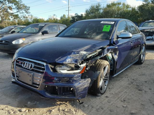 WAUBGAFL0DA135097 - 2013 AUDI S4 PREMIUM BLUE photo 2