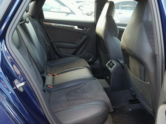 WAUBGAFL0DA135097 - 2013 AUDI S4 PREMIUM BLUE photo 6