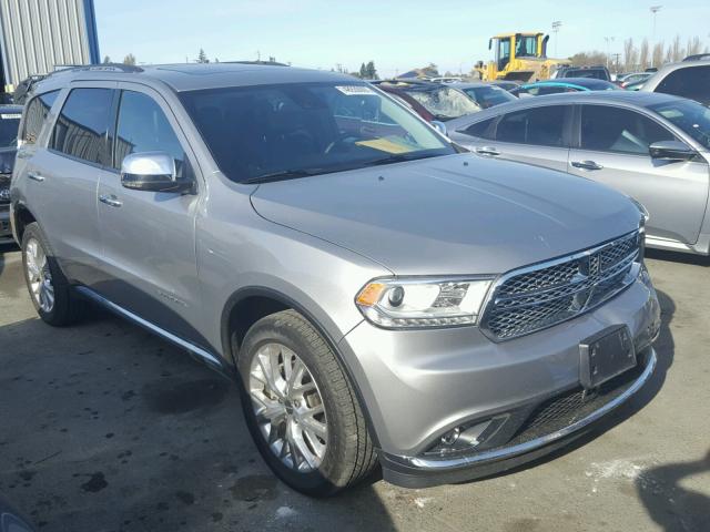 1C4RDJEG1FC154134 - 2015 DODGE DURANGO CI SILVER photo 1