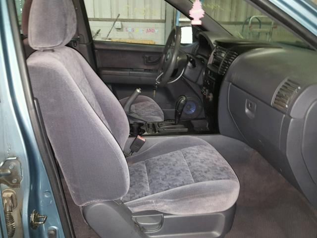 KNDJC733335168992 - 2003 KIA SORENTO EX Mavi foto 5