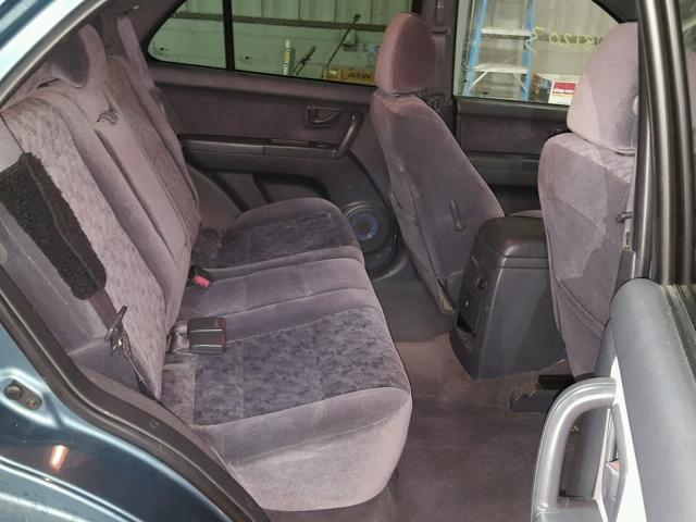 KNDJC733335168992 - 2003 KIA SORENTO EX BLUE photo 6