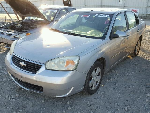 1G1ZT53866F141621 - 2006 CHEVROLET MALIBU LT SILVER photo 2