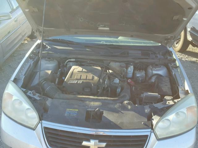 1G1ZT53866F141621 - 2006 CHEVROLET MALIBU LT SILVER photo 7