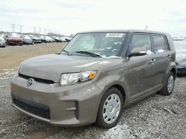 JTLZE4FE7B1128028 - 2011 TOYOTA SCION XB GREEN photo 2