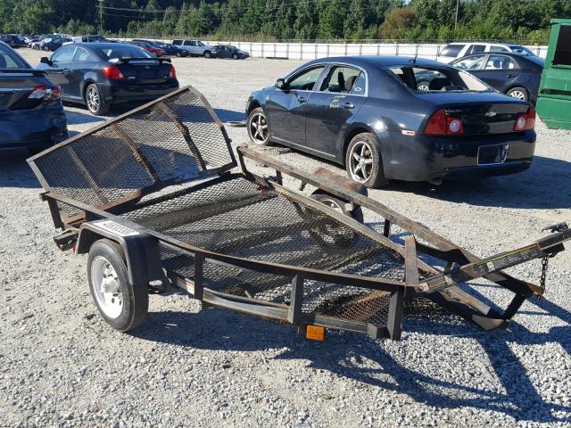 4YMUL0812AV083311 - 2010 UTILITY TRAILER BLACK photo 1