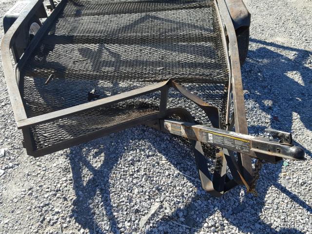 4YMUL0812AV083311 - 2010 UTILITY TRAILER BLACK photo 7