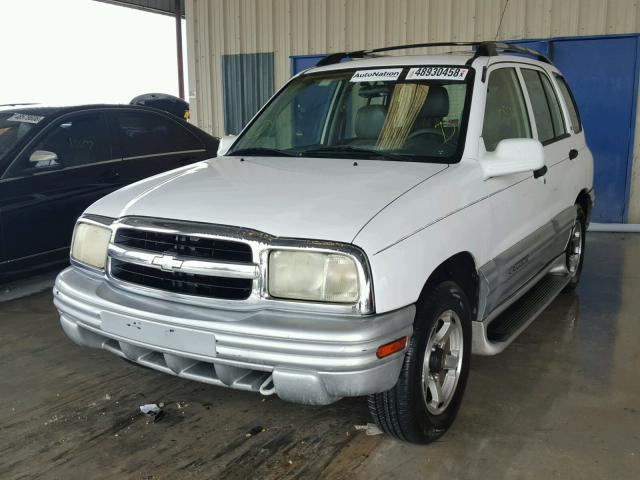 2CNBE634216949596 - 2001 CHEVROLET TRACKER LT WHITE photo 2