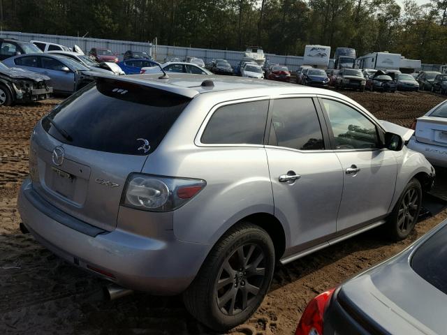 JM3ER293280173672 - 2008 MAZDA CX-7 SILVER photo 4