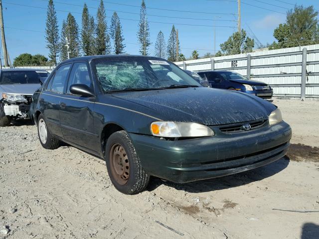 2T1BR12E4YC327905 - 2000 TOYOTA COROLLA VE GREEN photo 1