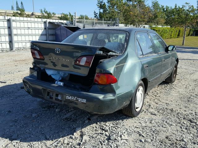 2T1BR12E4YC327905 - 2000 TOYOTA COROLLA VE GREEN photo 4