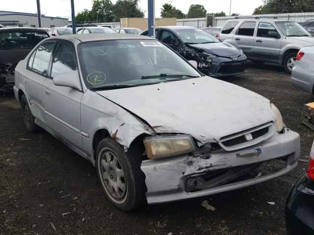 2HGEJ6610YH541645 - 2000 HONDA CIVIC BASE SILVER photo 1