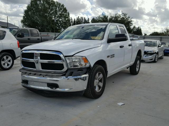 1C6RR7FT1FS662049 - 2015 RAM 1500 ST WHITE photo 2