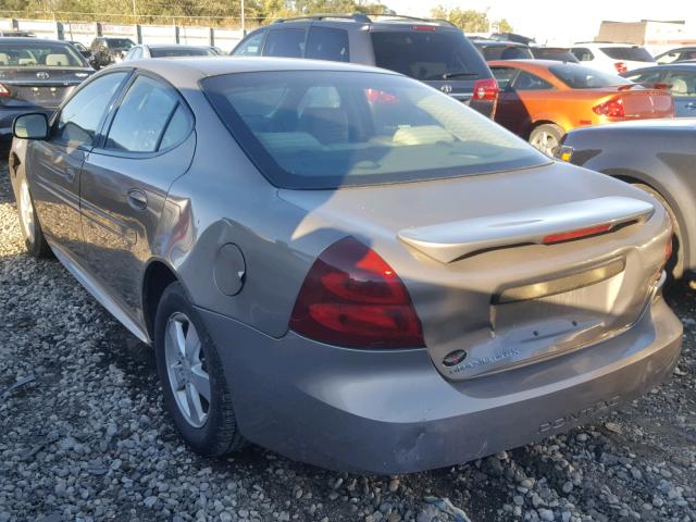 2G2WP552771231459 - 2007 PONTIAC GRAND PRIX BEIGE photo 3