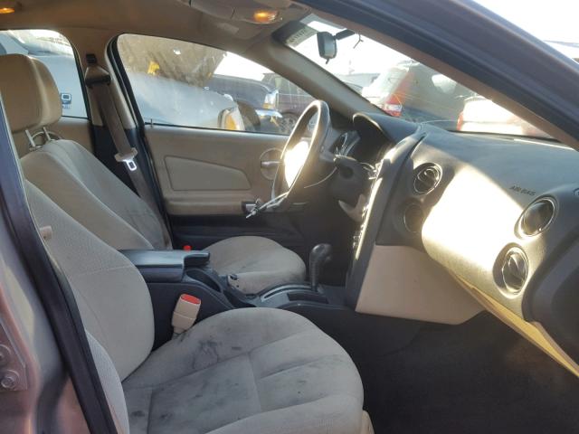 2G2WP552771231459 - 2007 PONTIAC GRAND PRIX BEIGE photo 5