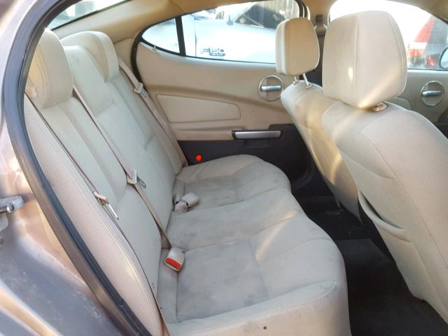 2G2WP552771231459 - 2007 PONTIAC GRAND PRIX BEIGE photo 6