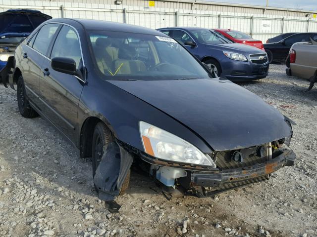 1HGCM55304A160186 - 2004 HONDA ACCORD LX BLACK photo 1