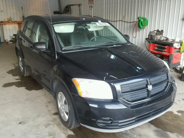 1B3HB28B27D296965 - 2007 DODGE CALIBER BLACK photo 1