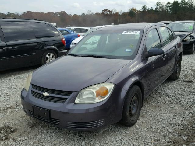 1G1AK55FX67801875 - 2006 CHEVROLET COBALT LS PURPLE photo 2