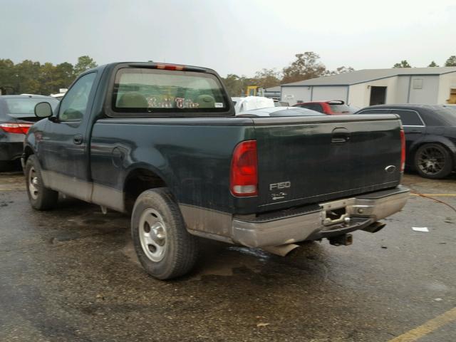 1FTRF17223NA55737 - 2003 FORD F150 GREEN photo 3