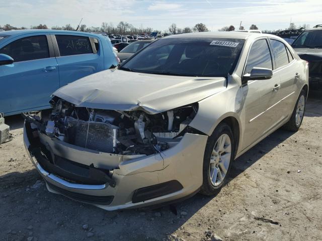 1G11C5SL7FF167244 - 2015 CHEVROLET MALIBU 1LT GOLD photo 2