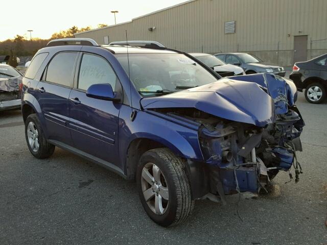 2CKDL73F866140579 - 2006 PONTIAC TORRENT BLUE photo 1