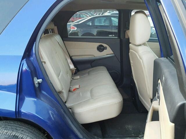 2CKDL73F866140579 - 2006 PONTIAC TORRENT BLUE photo 6