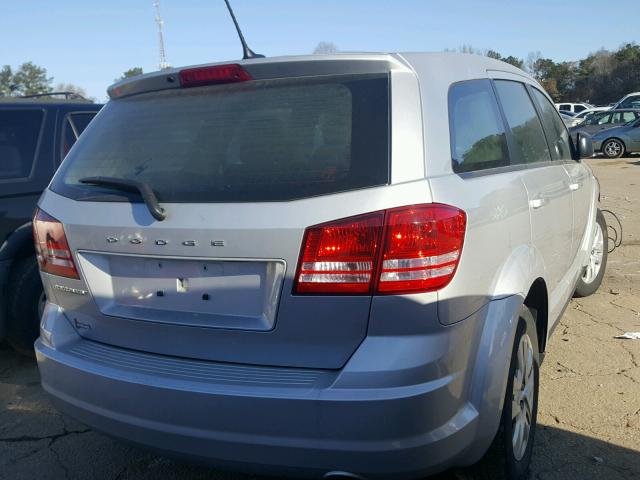 3C4PDCABXET277544 - 2014 DODGE JOURNEY SE GRAY photo 4