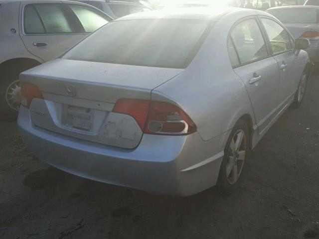 1HGFA16847L108576 - 2007 HONDA CIVIC EX SILVER photo 4