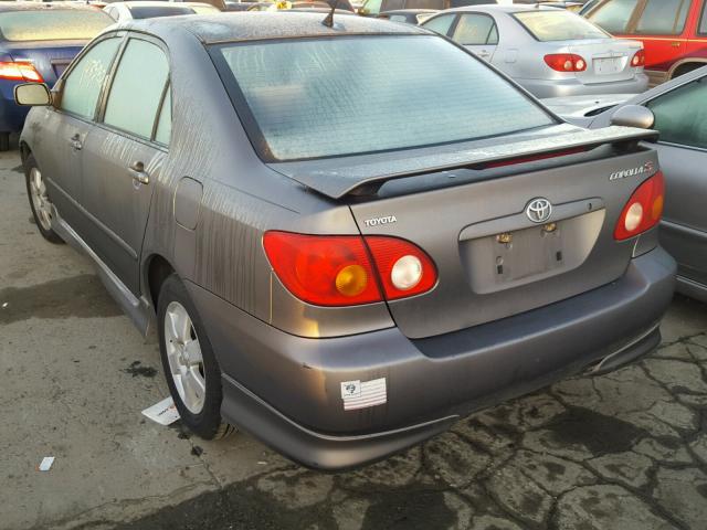 1NXBR32EX3Z095197 - 2003 TOYOTA COROLLA GRAY photo 3