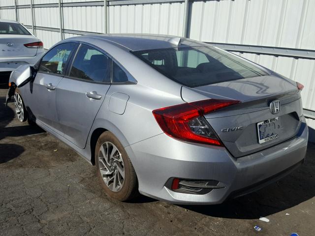 2HGFC2F75HH513108 - 2017 HONDA CIVIC EX SILVER photo 3