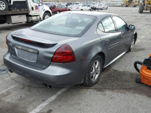 2G2WS522951153170 - 2005 PONTIAC GRAND PRIX ვერცხლისფერი ფოტო 4