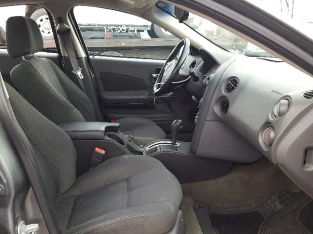 2G2WS522951153170 - 2005 PONTIAC GRAND PRIX ვერცხლისფერი ფოტო 5