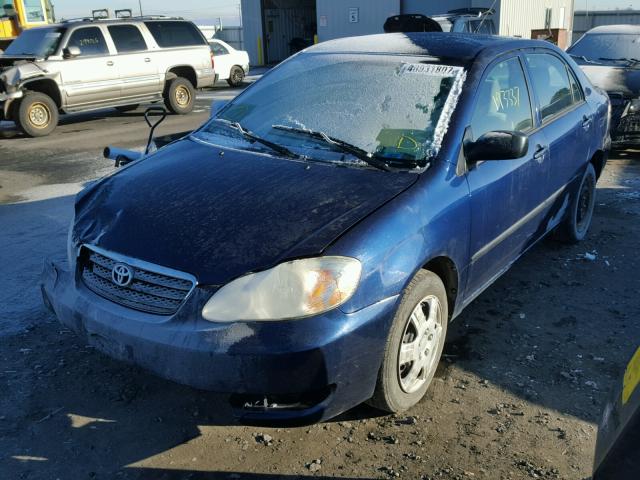 1NXBR32E27Z822323 - 2007 TOYOTA COROLLA CE BLUE photo 2