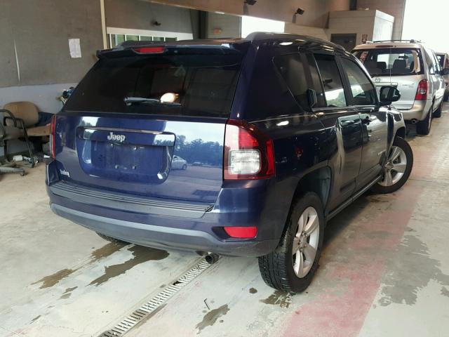 1C4NJCBA2ED642374 - 2014 JEEP COMPASS SP 蓝色 照片 4