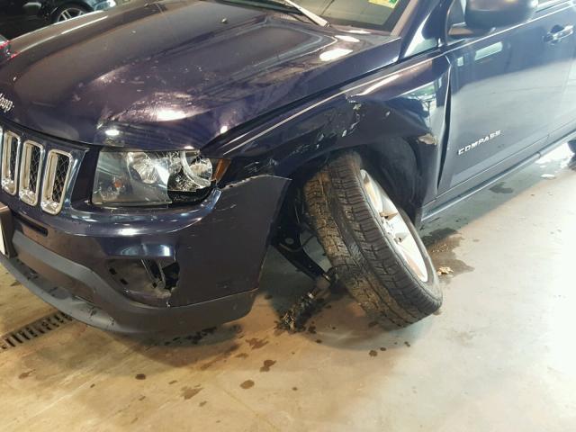 1C4NJCBA2ED642374 - 2014 JEEP COMPASS SP 蓝色 照片 9