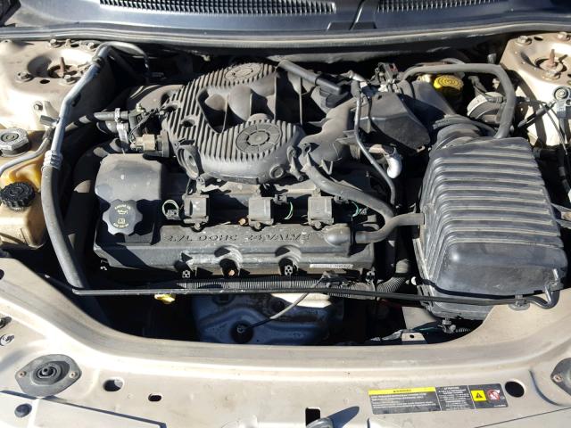 1B3EL46R85N541884 - 2005 DODGE STRATUS SX GOLD photo 7