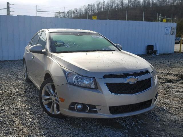 1G1PH5SC7C7273260 - 2012 CHEVROLET CRUZE LTZ GOLD photo 1