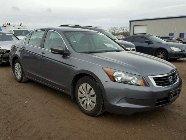 1HGCP26338A034351 - 2008 HONDA ACCORD LX GRAY photo 1